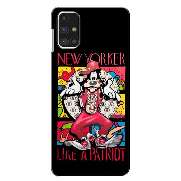 Чехол с принтом «Мультяшный Волк» для Samsung Galaxy M31s