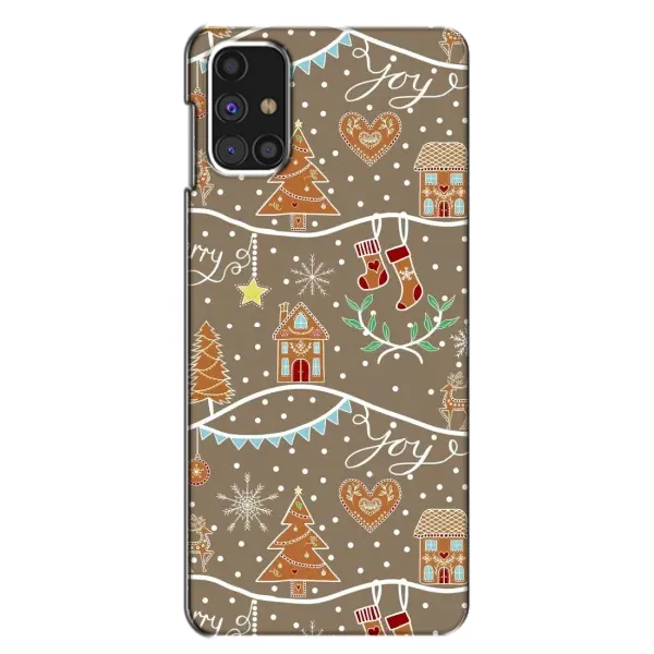 Чехол с принтом «Новогодние пряники» для Samsung Galaxy M31s Чехол с принтом «Новогодние пряники» для Samsung Galaxy M31s