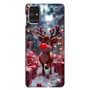 Чехол с принтом «Олень среди подарков» для Samsung Galaxy M31s