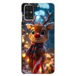 Чехол с принтом «Олень с шарфом» для Samsung Galaxy M31s