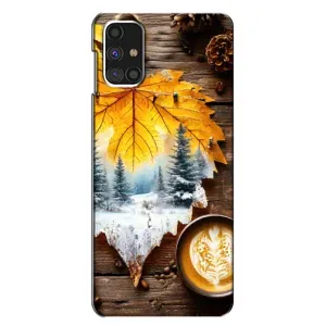 Чехол с принтом «Осенне-зимний кофе» для Samsung Galaxy M31s