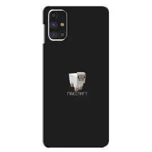 Чохол Майнкрафт на Samsung Galaxy M31s (AlphaPrint) Minecraft (Овечка Майнкрафт)