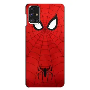 Чехол с человеком пауком для Samsung Galaxy M31s - (AlphaPrint) (Паук (Марвел))