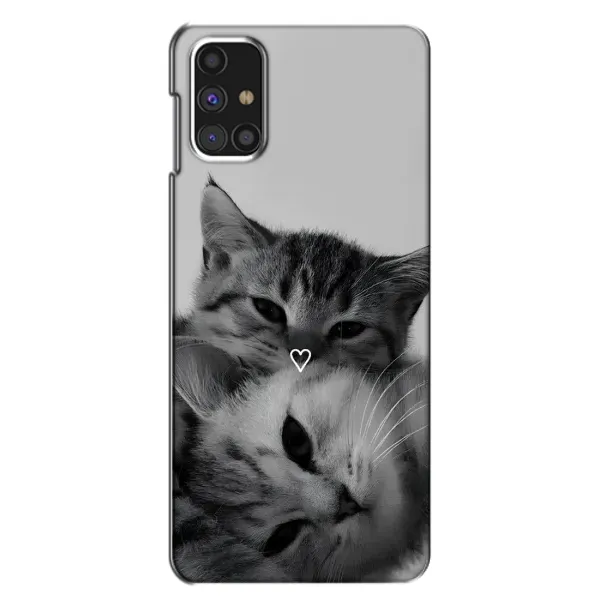 Чехол с принтом «Пара котов» для Samsung Galaxy M31s