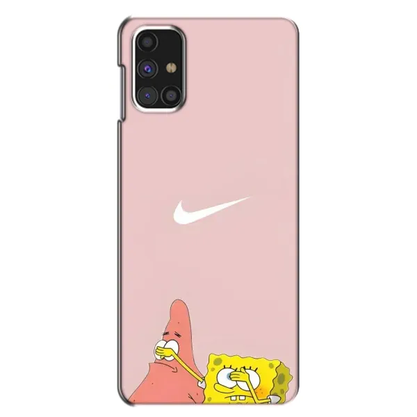 Чехол с принтом «Патрик и Губка» для Samsung Galaxy M31s Чехол с принтом «Патрик и Губка» для Samsung Galaxy M31s