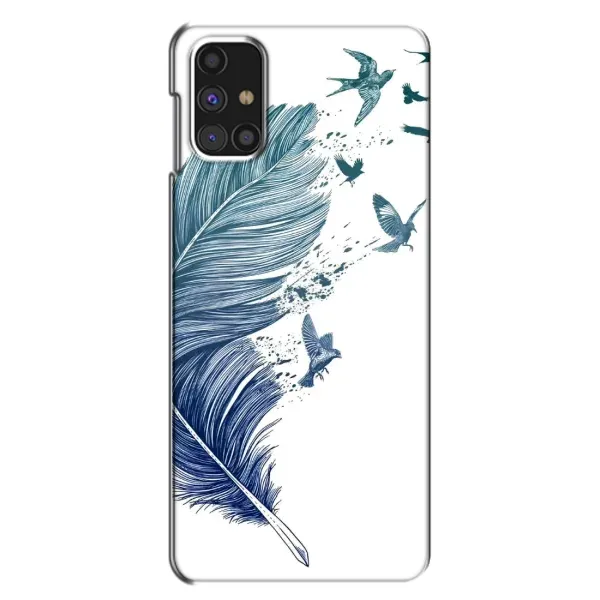 Чохол з принтом «Перо» для Samsung Galaxy M31s