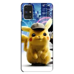 Чехол с Пикачу на Samsung Galaxy M31s (Пикачу в городе)