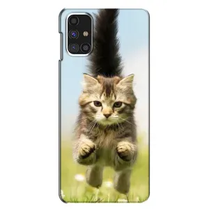 Чохли з Котиками для Samsung Galaxy M31s (VPrint) (Прижок кота)