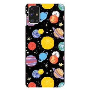 Космічні Чохли для Самсунг Галаксi M31с (VPrint) (Намальовані планети)