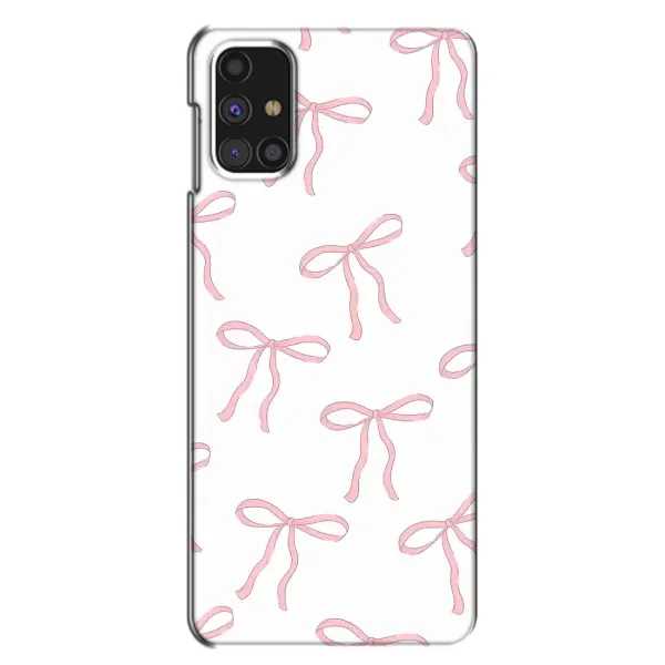 Чехол с принтом «Розовые бантики» для Samsung Galaxy M31s Чехол с принтом «Розовые бантики» для Samsung Galaxy M31s