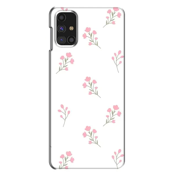 Чехол с принтом «Розовые цветы» для Samsung Galaxy M31s
