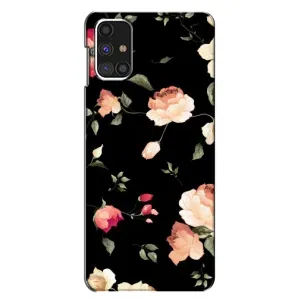 Чохли з квітами для Samsung Galaxy M31s (VPrint) (Трояндочки)