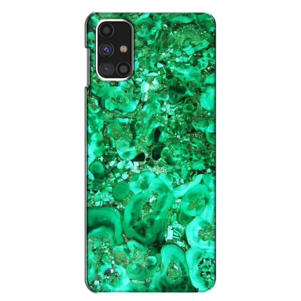 Чехол с принтом «Салатный Мрамор» для Samsung Galaxy M31s