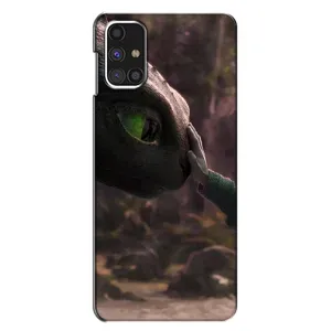 Чохол як приборкати дракона на Samsung Galaxy M31s (Сцена з драконом)