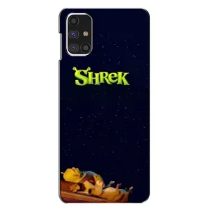 Чохол з мультфільмом Шрек на Samsung Galaxy M31s (Відпочиваючий Шрек)