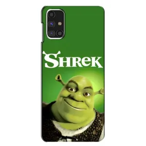 Чохол з мультфільмом Шрек на Samsung Galaxy M31s (Усміхнений Шрек)