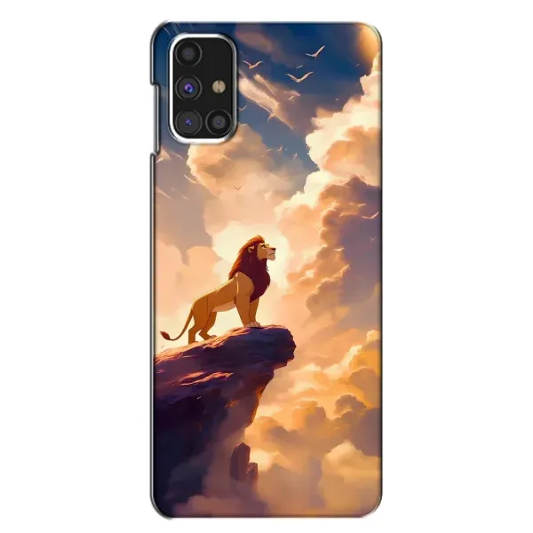 Чехол с принтом «Симба на скале» для Samsung Galaxy M31s