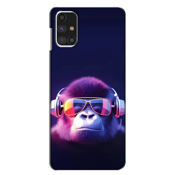 Чохол з принтом «Стильна мавпа» для Samsung Galaxy M31s