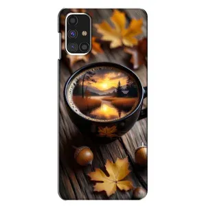 Чехол с принтом «Темный кофе» для Samsung Galaxy M31s
