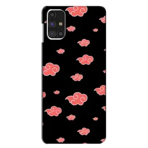 Чехлы Персонажи Аниме Наруто для Samsung Galaxy M31s (AlphaPrint) (Тучки Аниме)