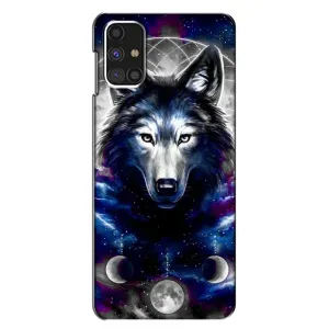 Защитные чехлы для Самсунг М31с (AlphaPrint) (ХИТ продаж) ВОЛК (Волк)
