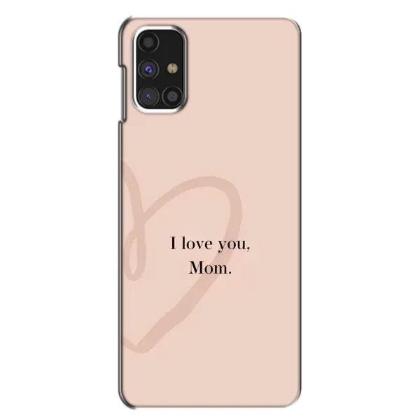 Чехол с принтом «Сердце маме» для Samsung Galaxy M31s