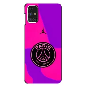 Чохли PSG для Samsung Galaxy M31s (AlphaPrint) (яскравий ПСЖ)