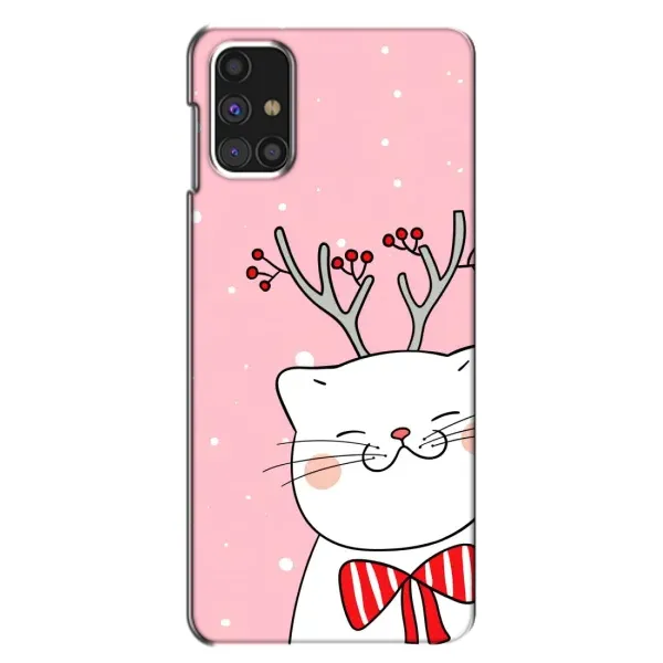 Чехол с принтом «Зимний кот» для Samsung Galaxy M31s Чехол с принтом «Зимний кот» для Samsung Galaxy M31s