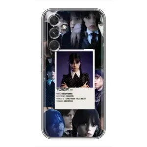 Чохли Венсдей на Samsung Galaxy M32 5g Уенсдей (AlphaPrint)