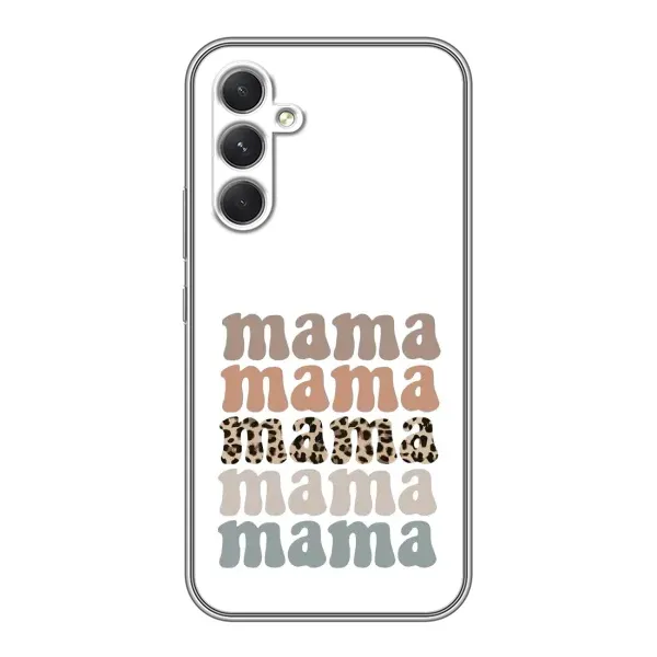 Чохол з принтом «Текстовий колаж мама» для Samsung Galaxy M32 5g