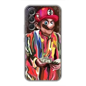 Бренднові Чохли для Samsung Galaxy M32 5g - (PREMIUMPrint) (Mario LV)