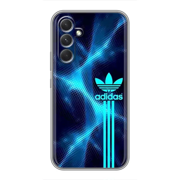 Чехол с принтом «Синий Адидас» для Samsung Galaxy M32 5g