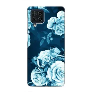 Чехлы (ART) Цветы на Samsung Galaxy M32 (VPrint) (Блактині бутони)