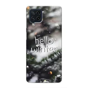 Новорічні, Святкові Чохли для Samsung Galaxy M32 - 2024 год (Hello winter)