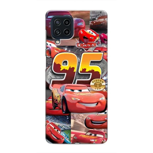 Чохол з принтом «Колаж Блискавка Маквін» для Samsung Galaxy M32