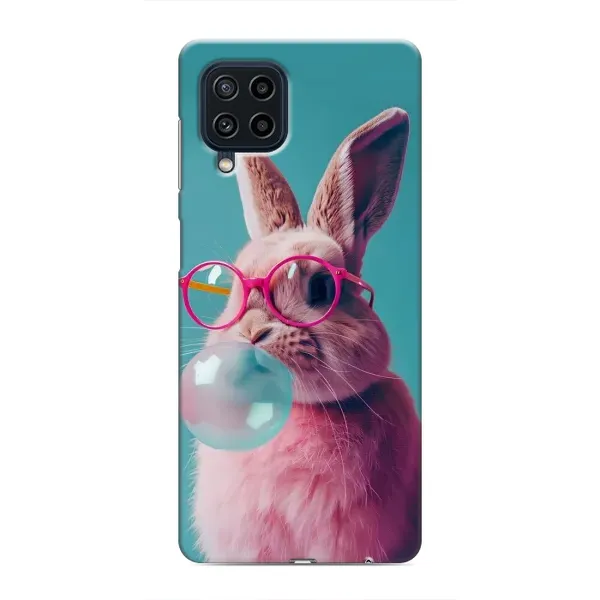Чехол с принтом «Кролик в очках» для Samsung Galaxy M32