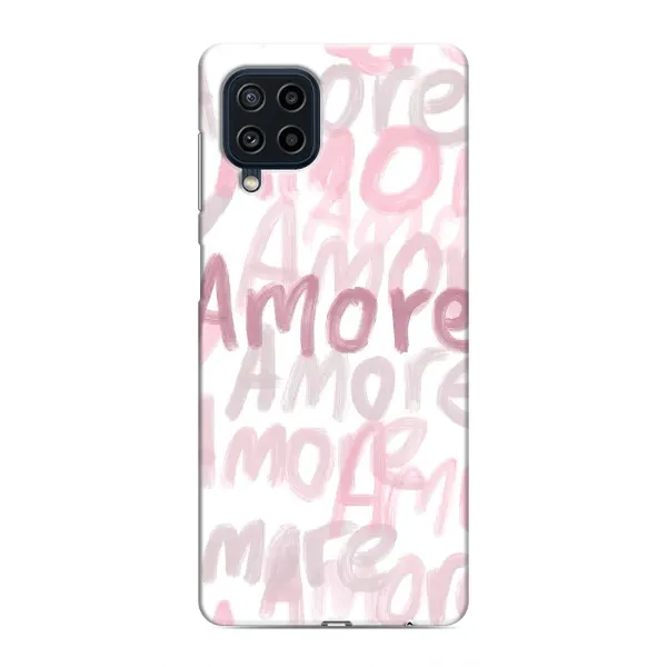 Чохол з принтом «Аморе любов» для Samsung Galaxy M32