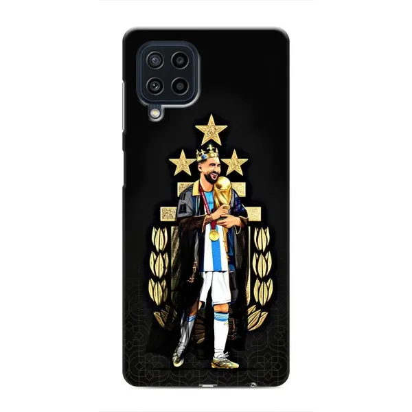 Чехол с принтом «Месси Король» для Samsung Galaxy M32