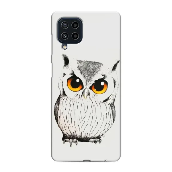 Чохол з принтом «Мила Сова» для Samsung Galaxy M32