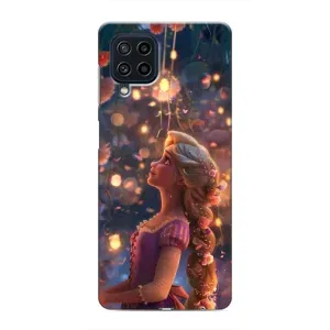 Чехол Рапунцель для Samsung Galaxy M32 (Рапунцель фонарики)