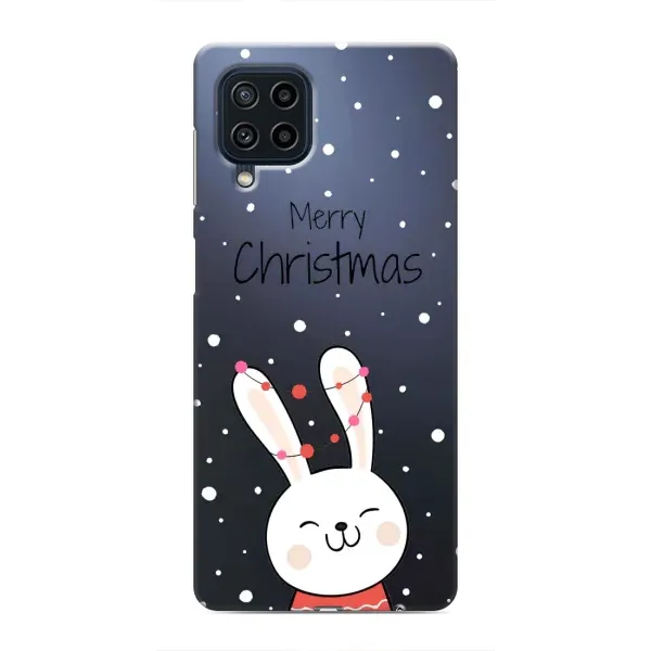 Чехол с принтом «Рождественский заяц» для Samsung Galaxy M32 Чехол с принтом «Рождественский заяц» для Samsung Galaxy M32