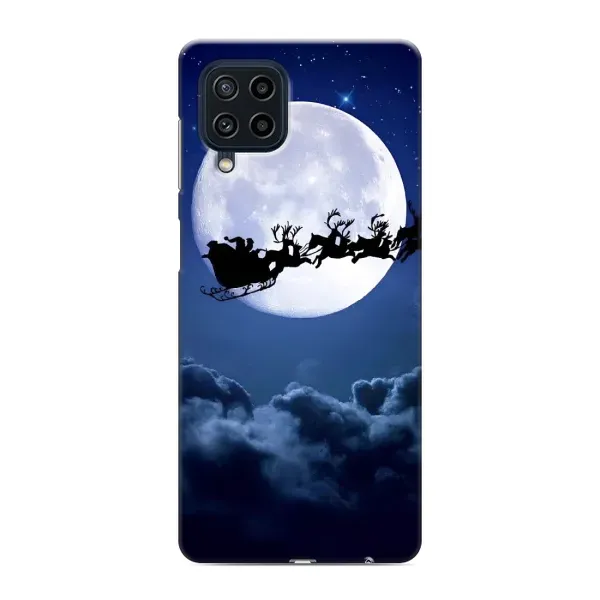Чехол с принтом «Санта - луна» для Samsung Galaxy M32 Чехол с принтом «Санта - луна» для Samsung Galaxy M32
