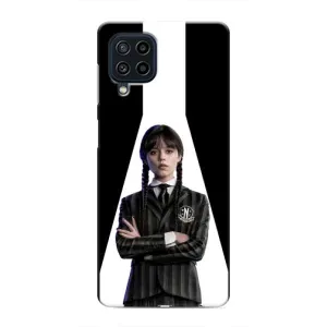 Чохли Венсдей на Samsung Galaxy M32 Уенсдей (AlphaPrint) (W-Wednesday)