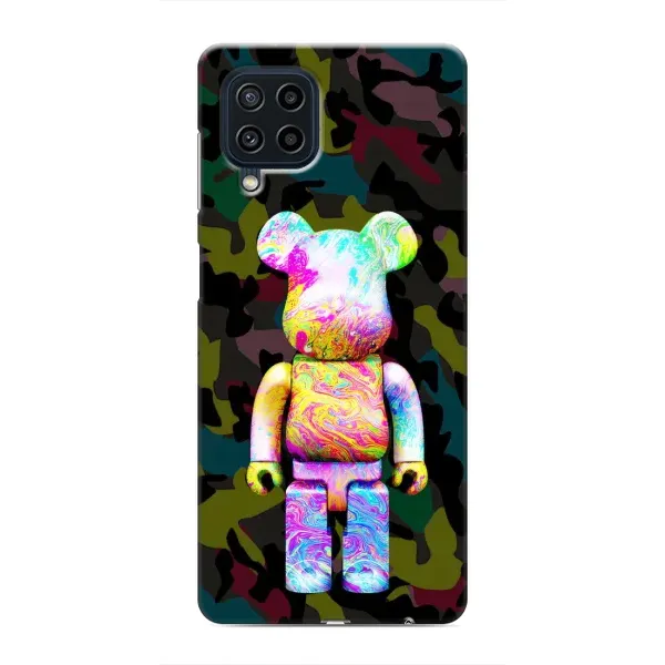 Чехол с принтом «Яркий Bearbrick» для Samsung Galaxy M32