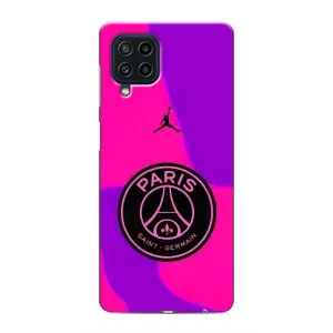 Чохли PSG для Samsung Galaxy M32 (AlphaPrint) (яскравий ПСЖ)