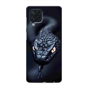 Чохол з картинкою 'Хижаки' для Samsung Galaxy M32 (Чорна змія)