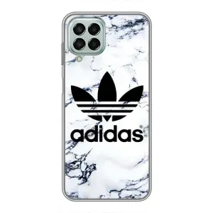 Чехлы Адидас для Samsung Galaxy M33 (5G) (M336B) (AlphaPrint) (Адидас на мраморе)