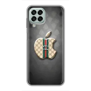 Чехлы ГУЧЧИ для Самсунг М33 (5G) (AlphaPrint) (Apple gucci)