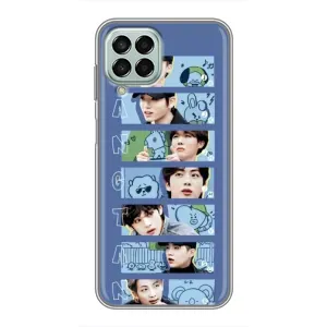 Чехлы BTS для Samsung Galaxy M33 (5G) (M336B) (AlphaPrint) (Bangtan)