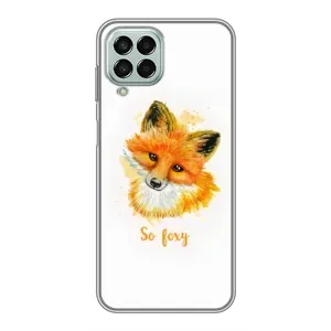 Чехлы с картинкой Лисички для Samsung Galaxy M33 (5G) (M336B) (VPrint) (Девочка Лиса)